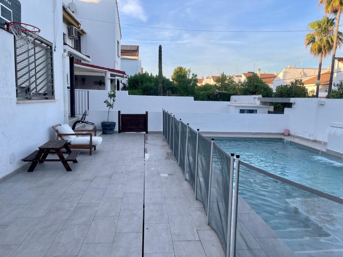 Mediterranean House - Habitaciones Privadas En Casa Compartida マイレナ・デル・アルハラフェ エクステリア 写真